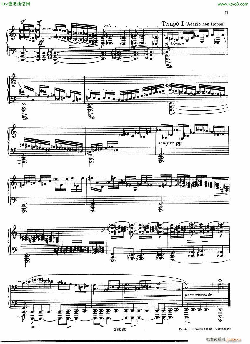 Bentzon op 10 Toccata(V)9