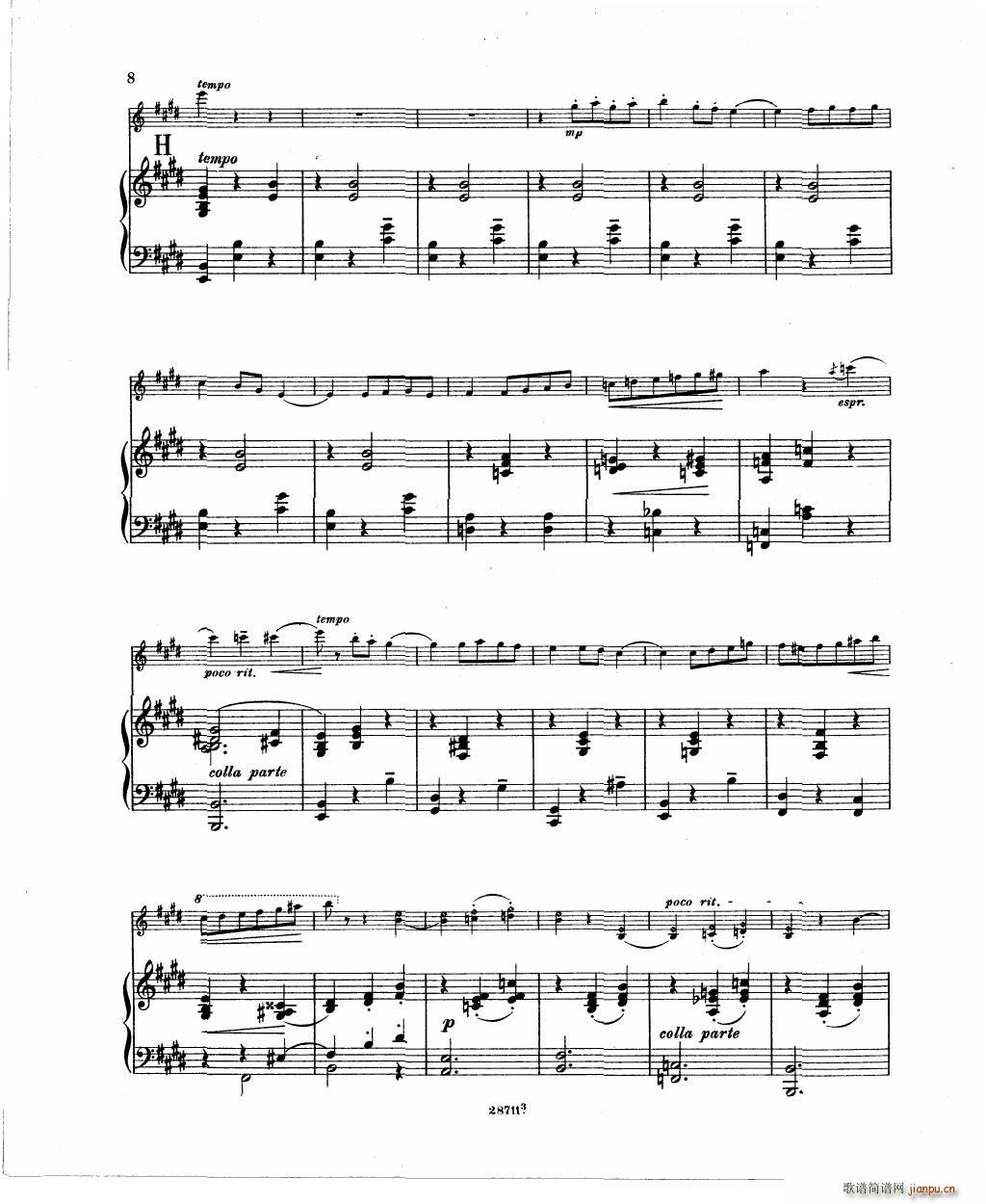Bowen Humoresque for violin and piano(V)10