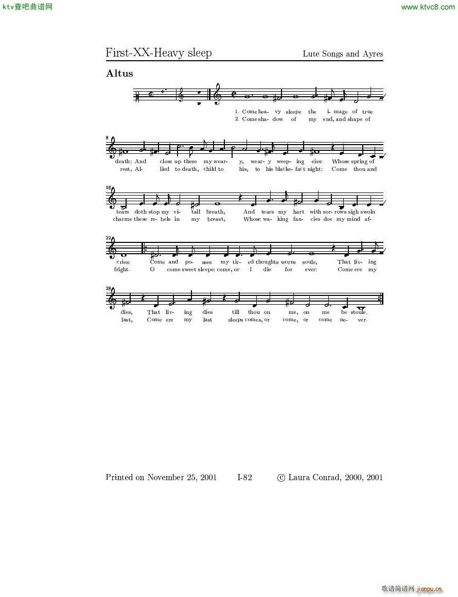 Dowland Lute Music (V)38