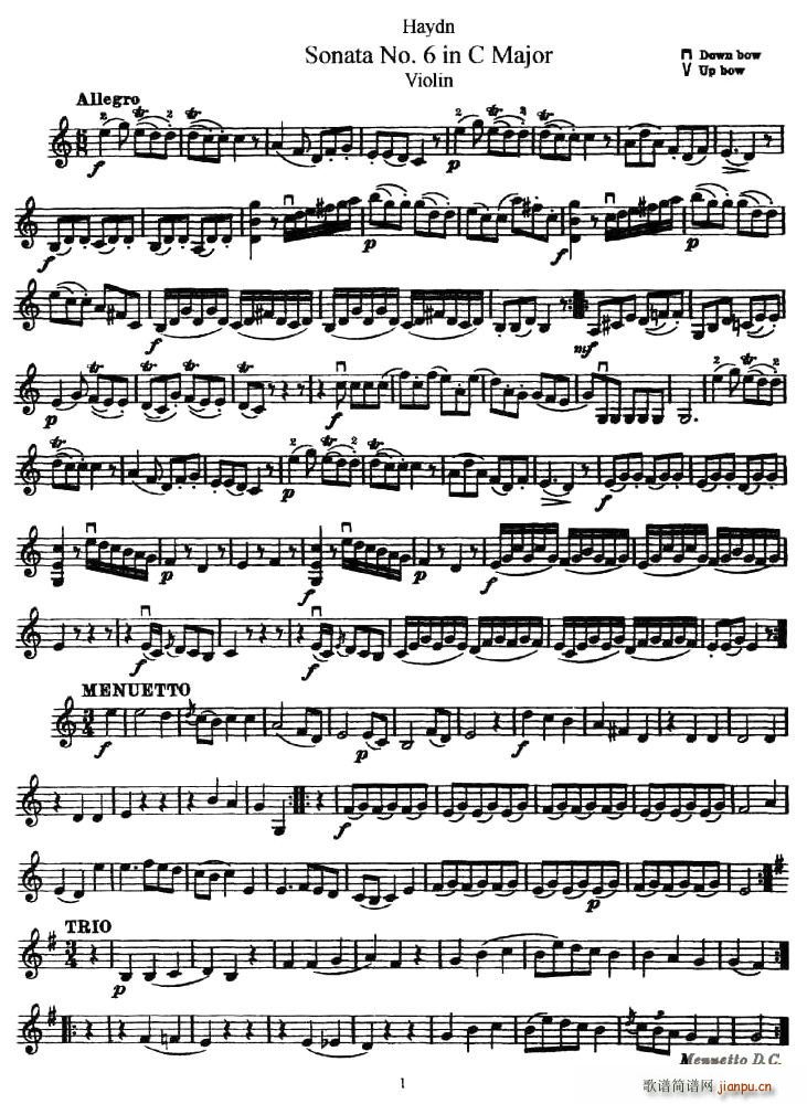 Soata No.6. in C Major(ʮּ)1