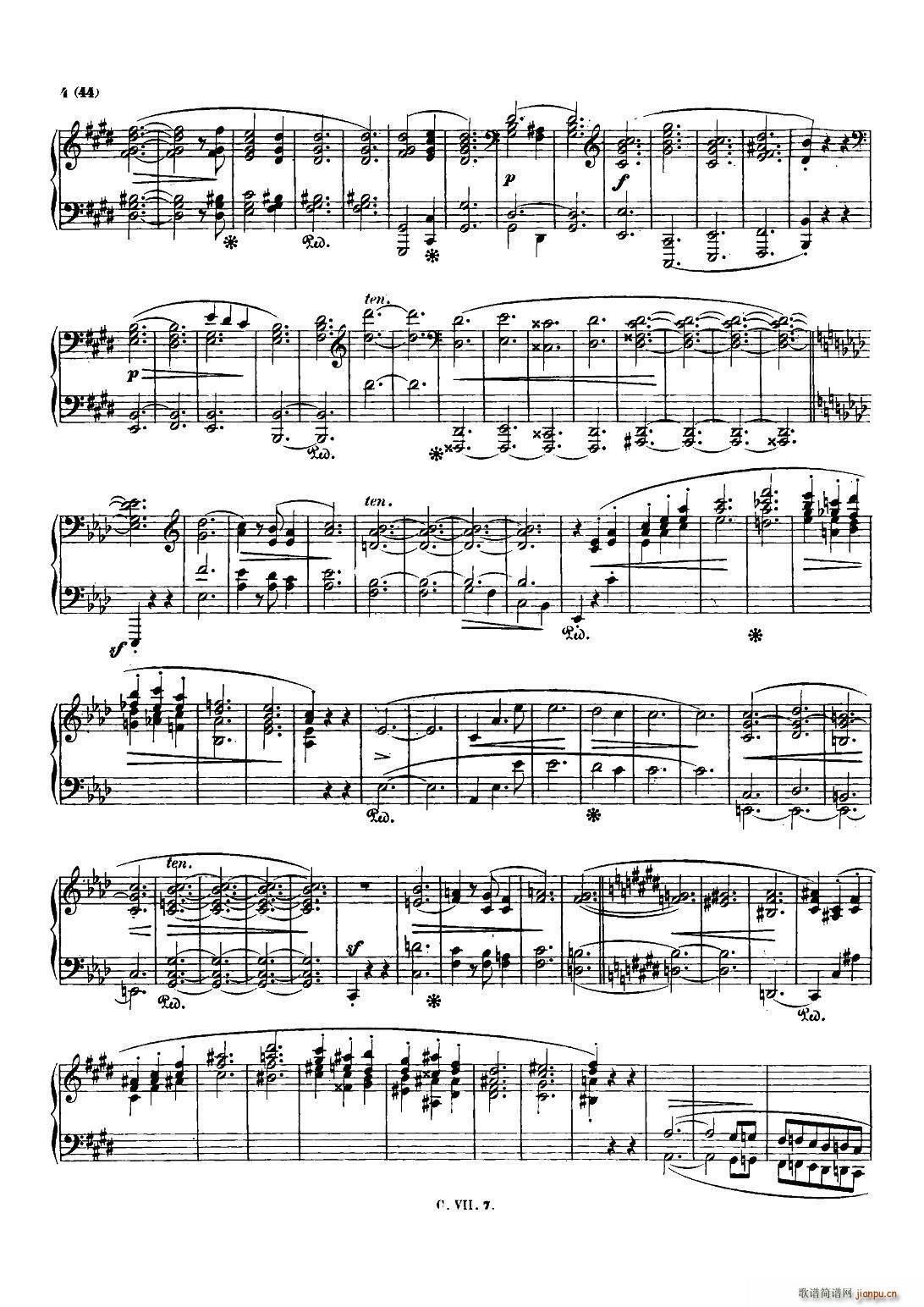 Ф Co Chopin Scherzo No 4 E{(dio) Op 54(V)3