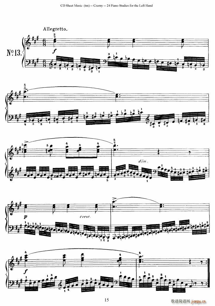 Left Hand Etudes(V)15