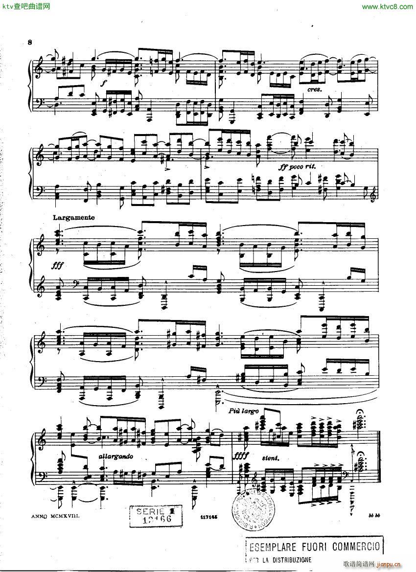 Frescobaldi Toccata and Fugue Respighi(V)8