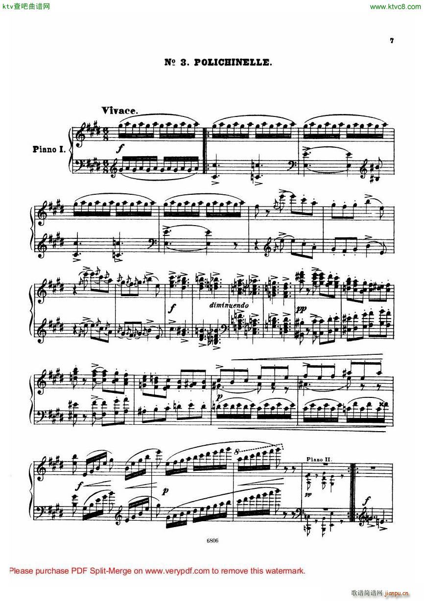Arensky op 23 Suite No 2 Silhouettes(V)8