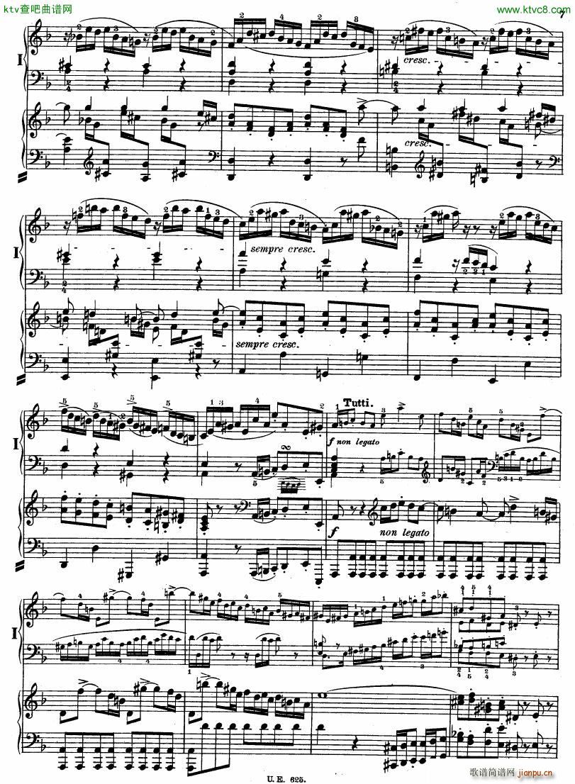 Bach JS BWV 1052 Keyboard Concerto in d ed R ntgen(V)7