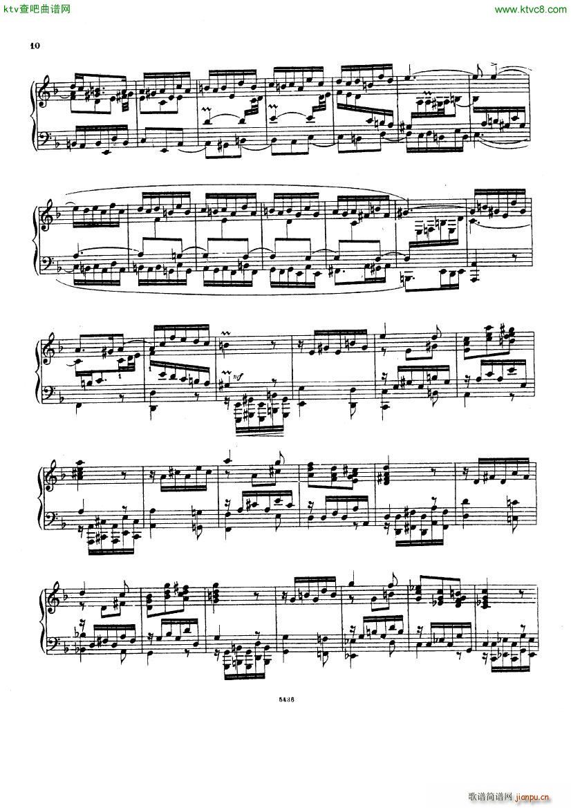 Bach D Albert Prelude Toccata and fugue in f major(V)3