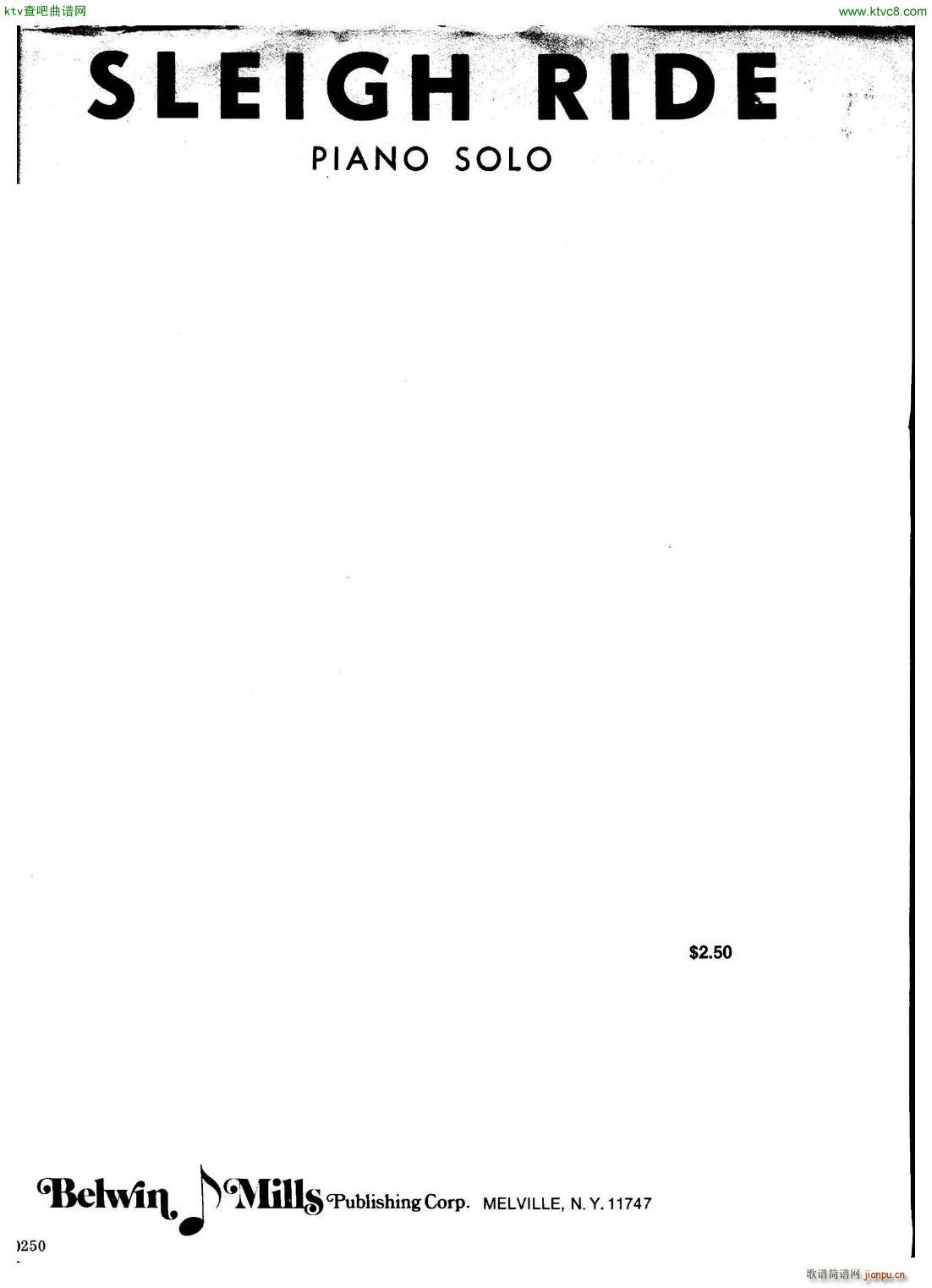 Anderson Sleigh Ride piano solo(V)1