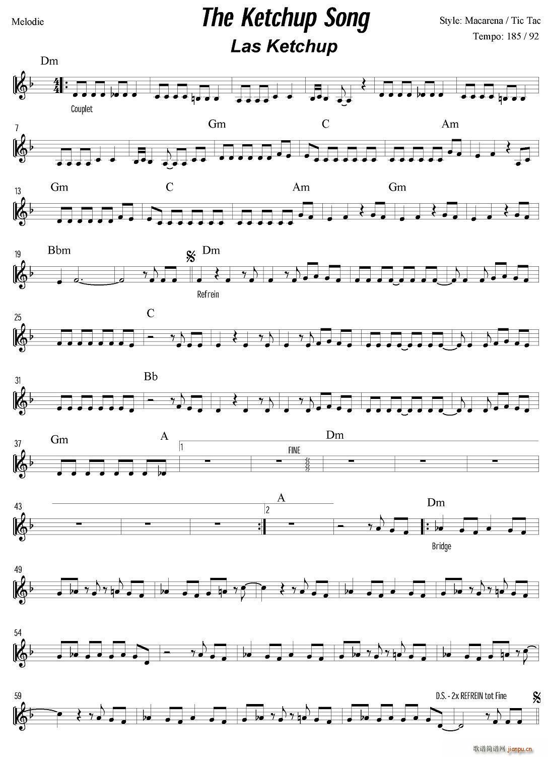 The ketchup Song(V)1