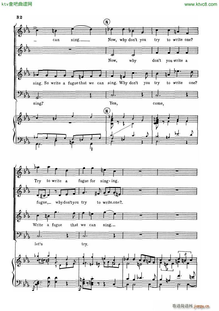 Gould Glenn So you want to write a fugue(V)30