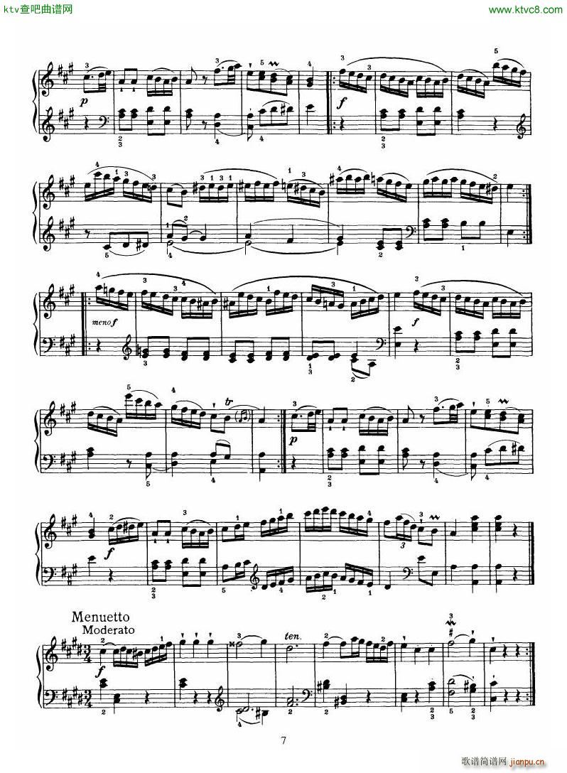 Haydn Piano Sonata No 36 In C(V)1