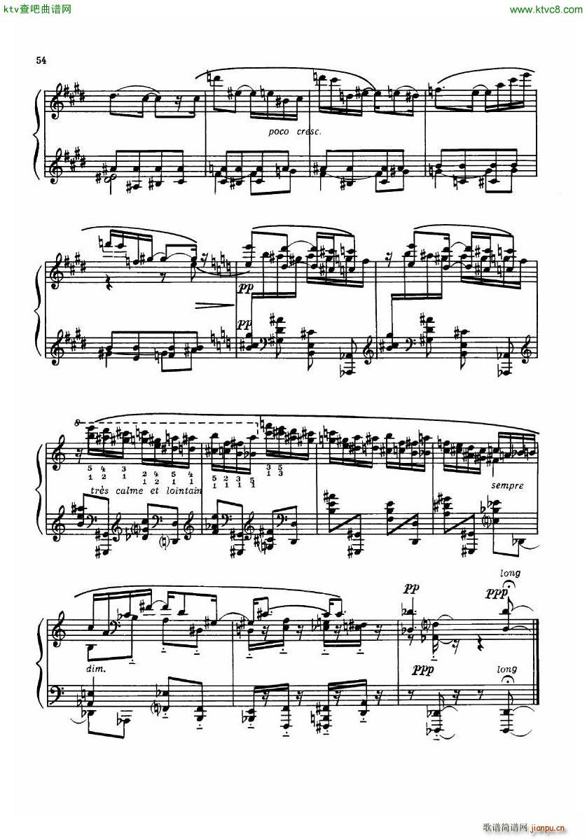 Dutilleux Piano Sonata Op 1 2 Assez lent(V)9