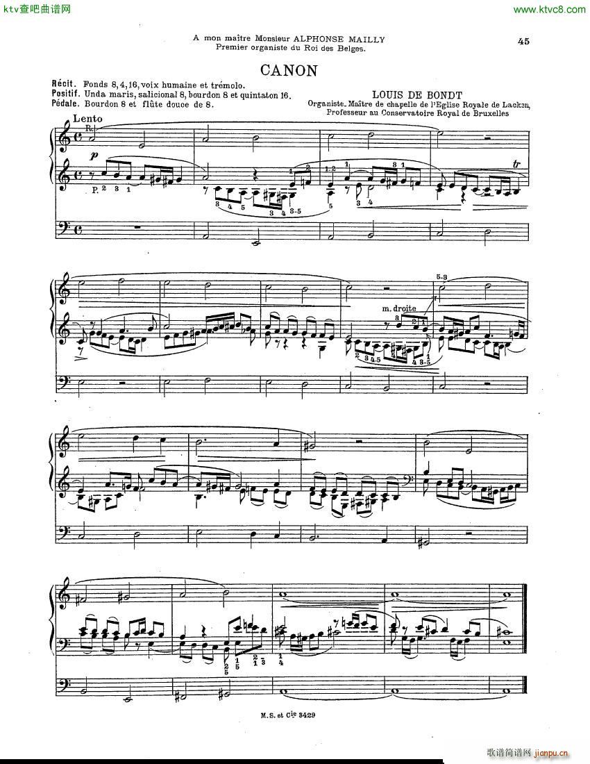 Blazy Allegretto Bondt Canon(V)5