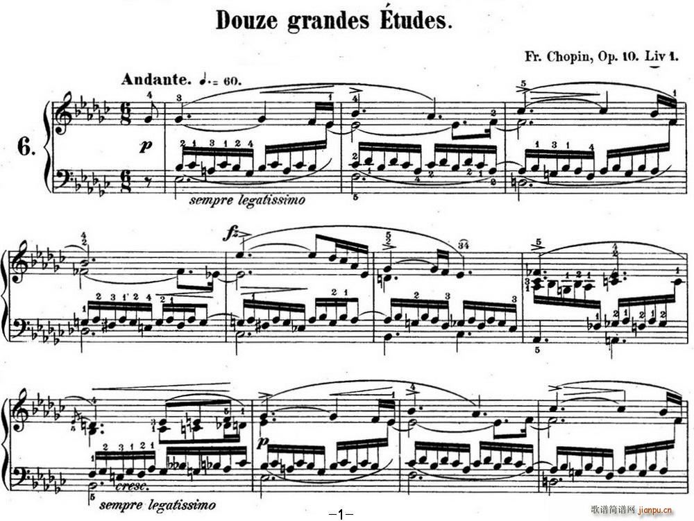 Ф6 Op 10 No 6 eС{(dio) Eb minor(V)1