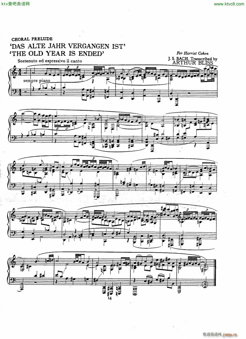 Bach JS A transcription book for Harriet Cohen(V)17