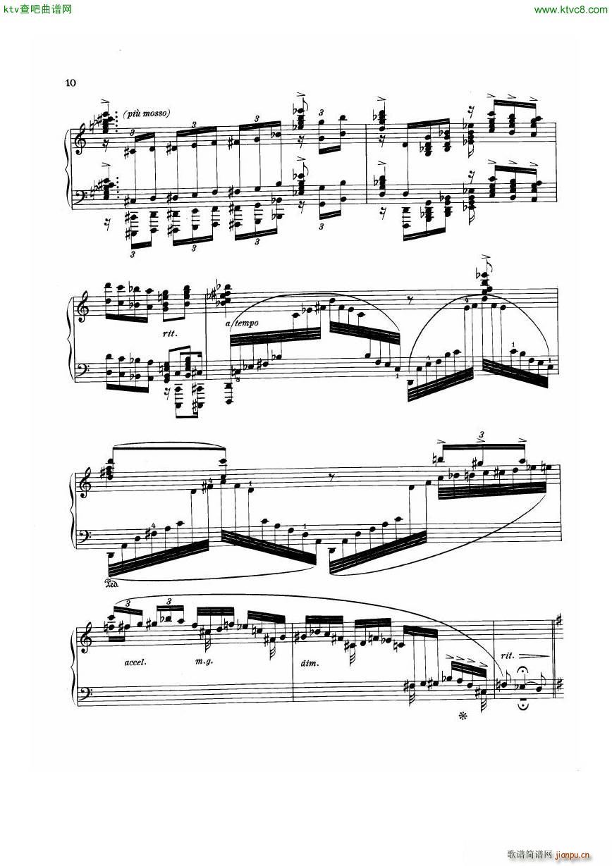 Dohnnyi op 11 Four Rhapsodies(V)26