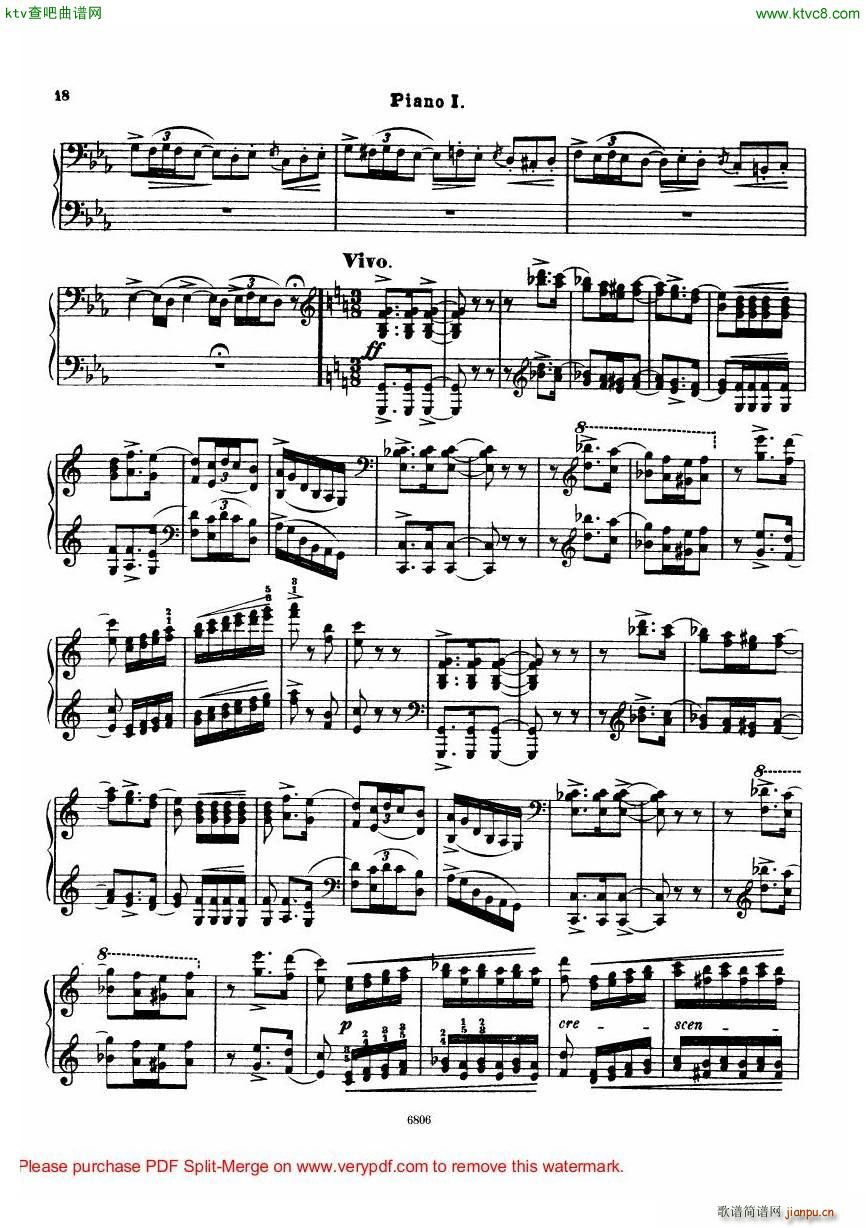 Arensky op 23 Suite No 2 Silhouettes(V)19