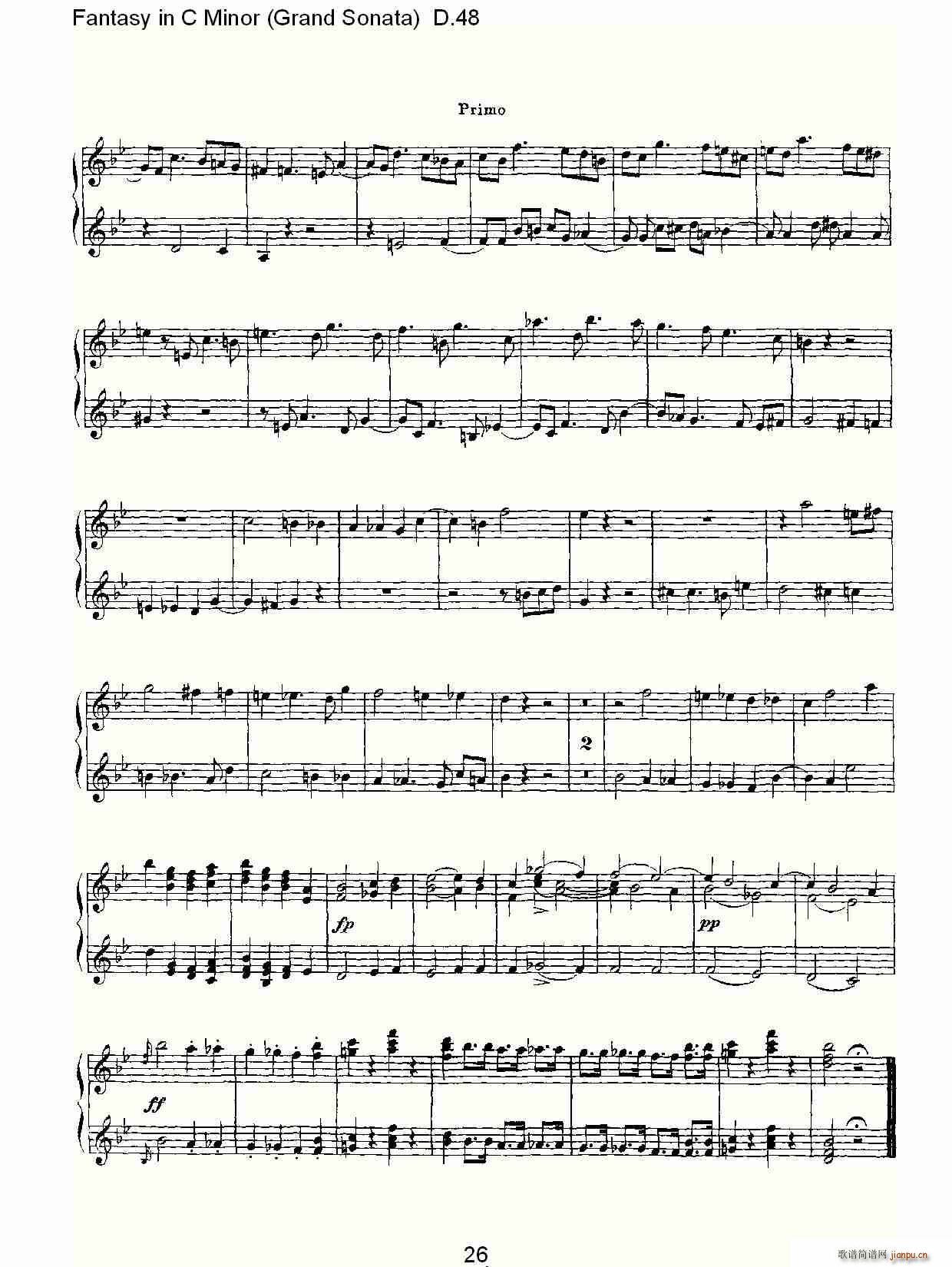 Fantasy in C Minor(ʮּ)27