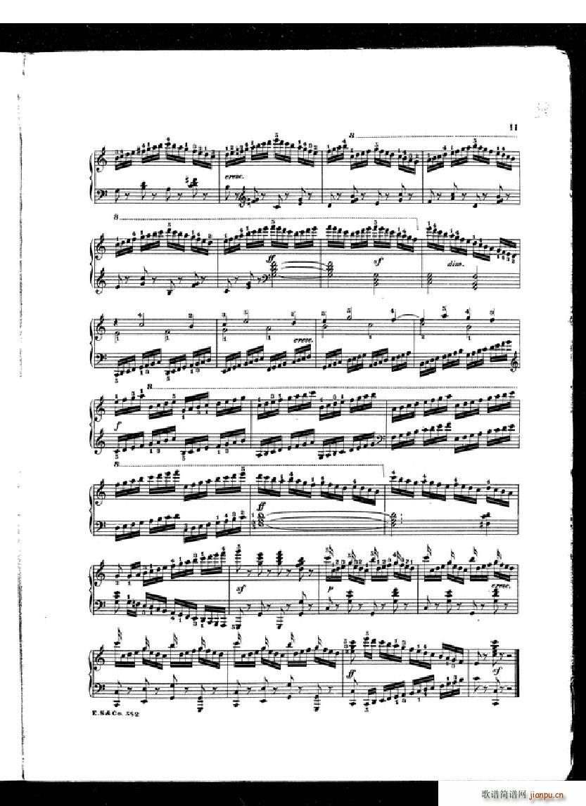 Czerny School of Velocity book 1 Op 299(V)9