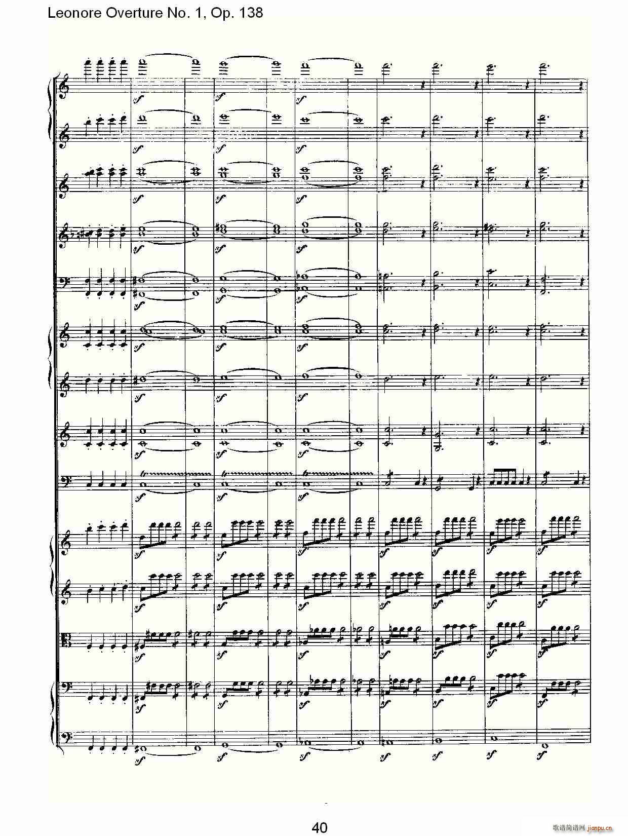 Leonore Overture No. 1, Op. 138(ʮּ)40