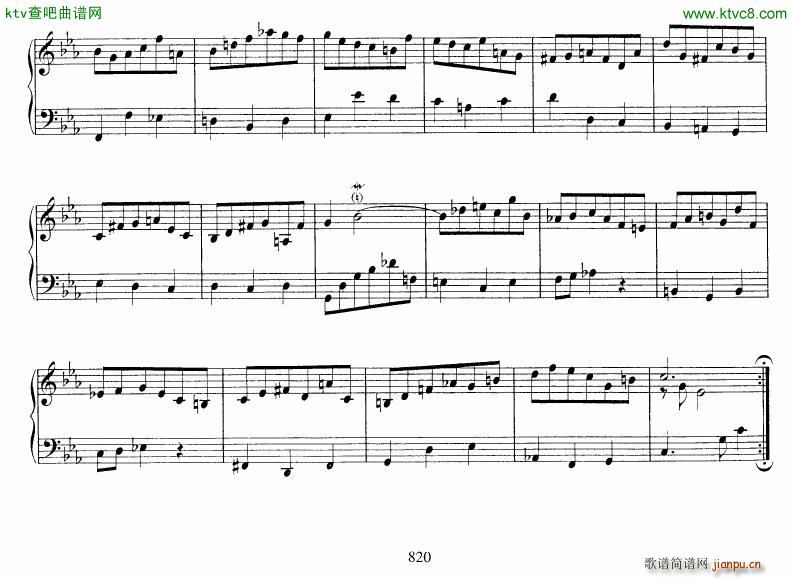 Bach JS BWV 933 938 6 Preludes(V)3
