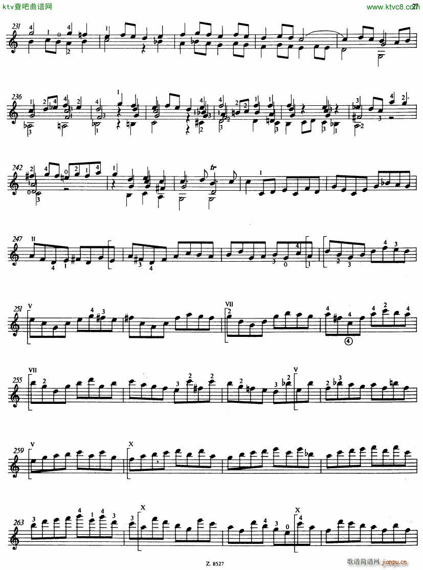 Bach JS BWV 1005 Sonata for Solo Violin in C(V)35