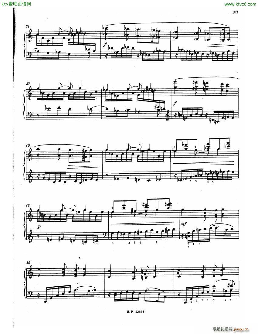 Faure 13 Barcarolle (V)44