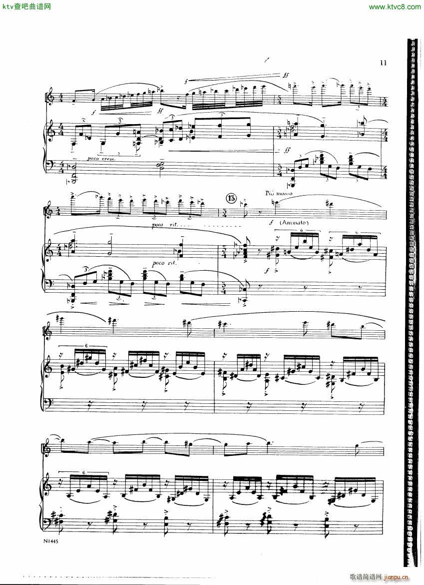 Burton E Flute sonatina score(V)10