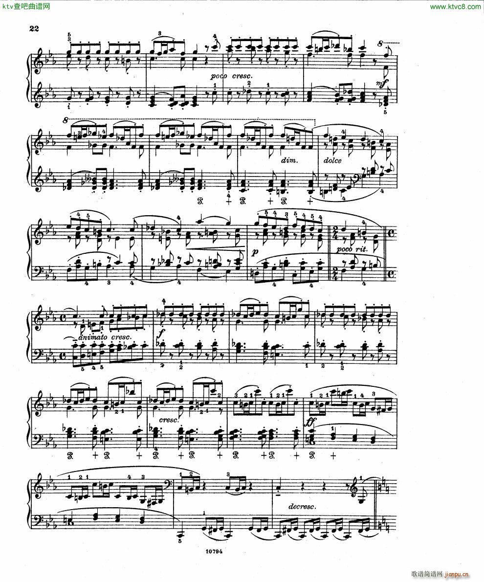 Fuchs Robert Improvisation pour clavier op 11(V)20