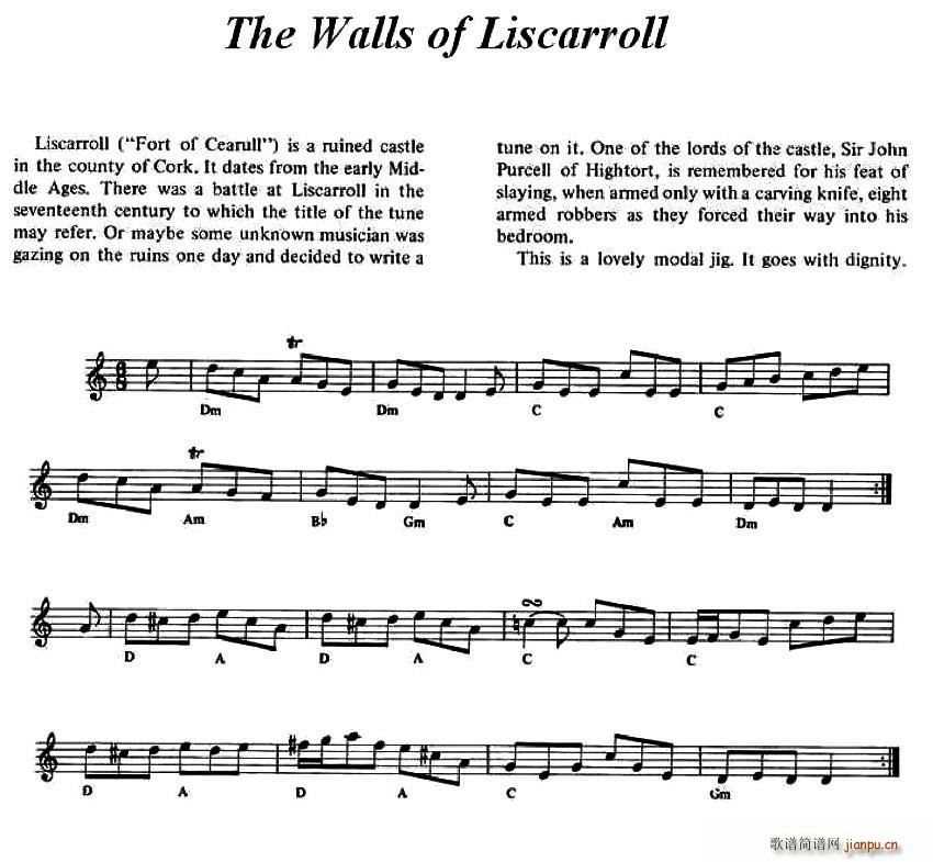 The Walls of Liscarroll ۠m(ʮּ)1