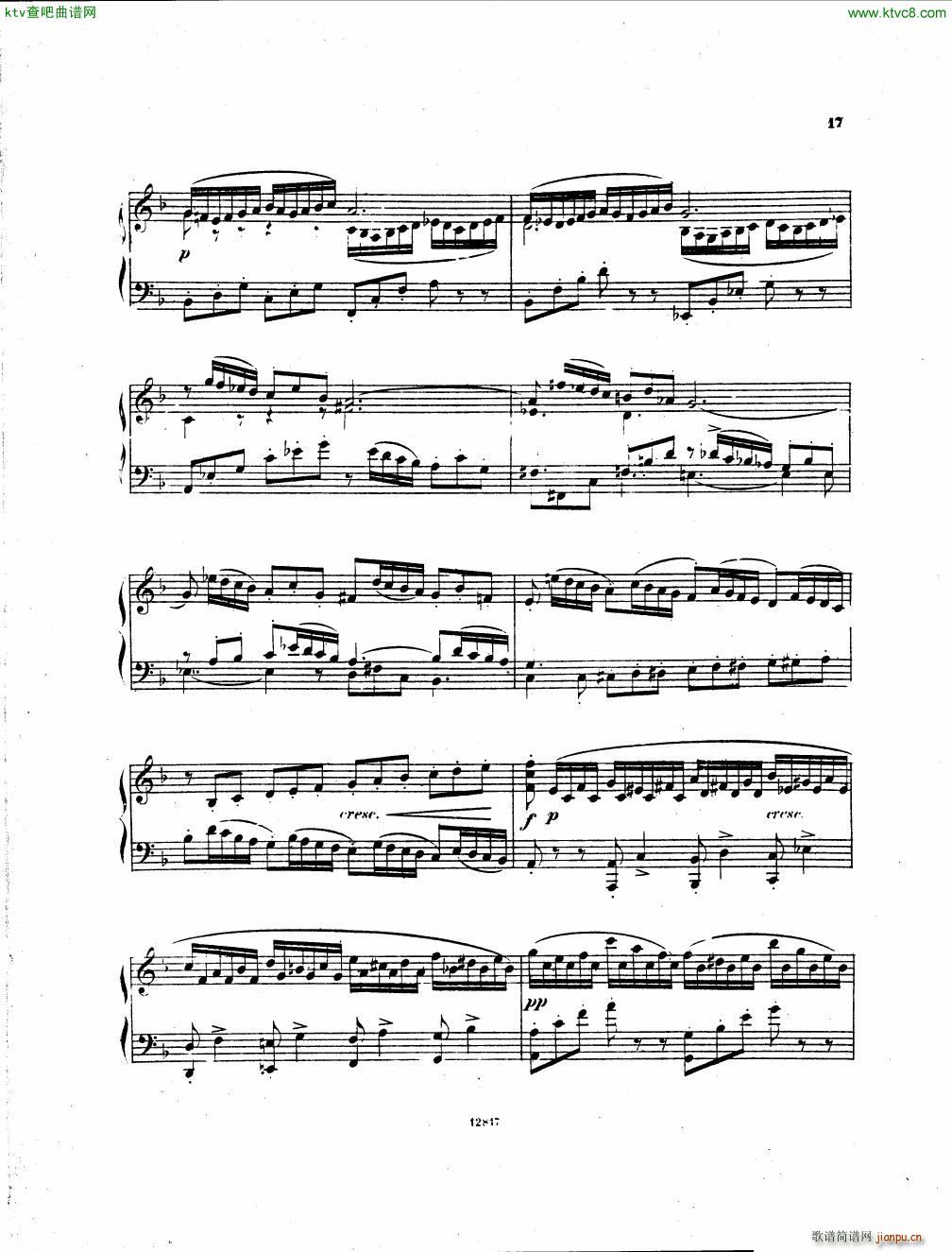 D Albert op 1 Suite in funf Satzen(V)15