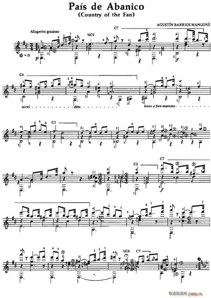 Pais de Abanico ŵ伪(V)1