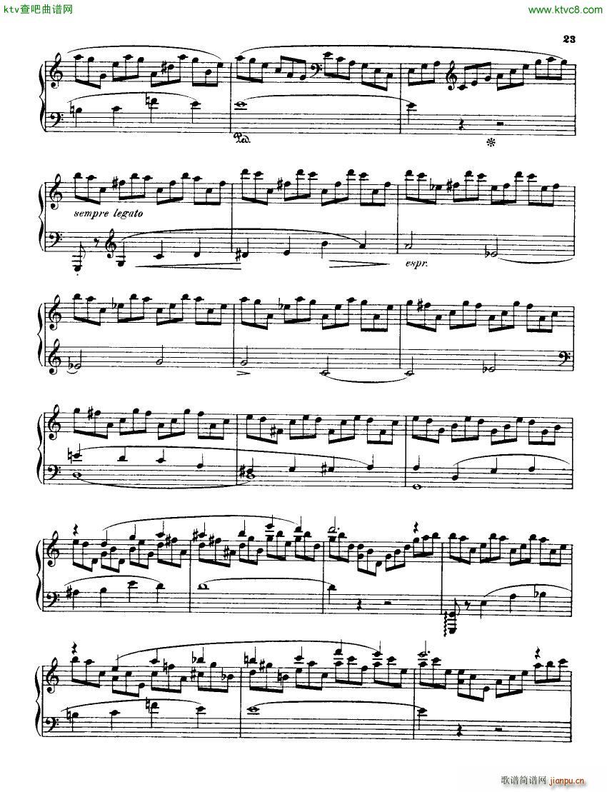 Indy Petite Sonate dans la forme classique op9(V)21