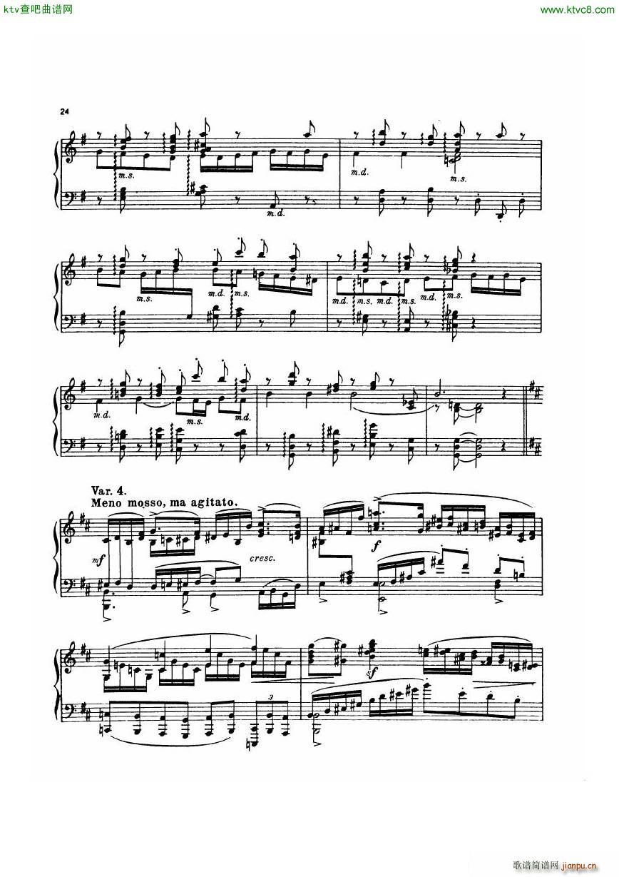 Dohnanyi 17 3 5 Humoresken Pavane(V)6