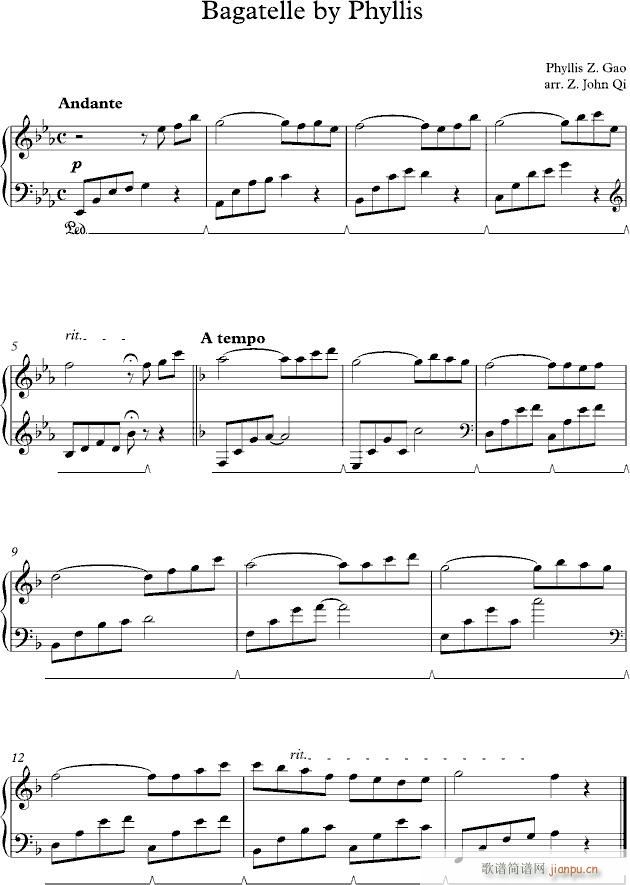 Bagatelle by Phyllis No. 2(V)1