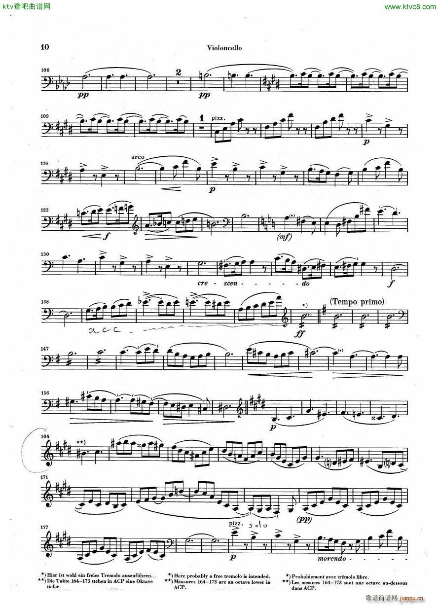 Debussy Piano Trio in G parts(V)18