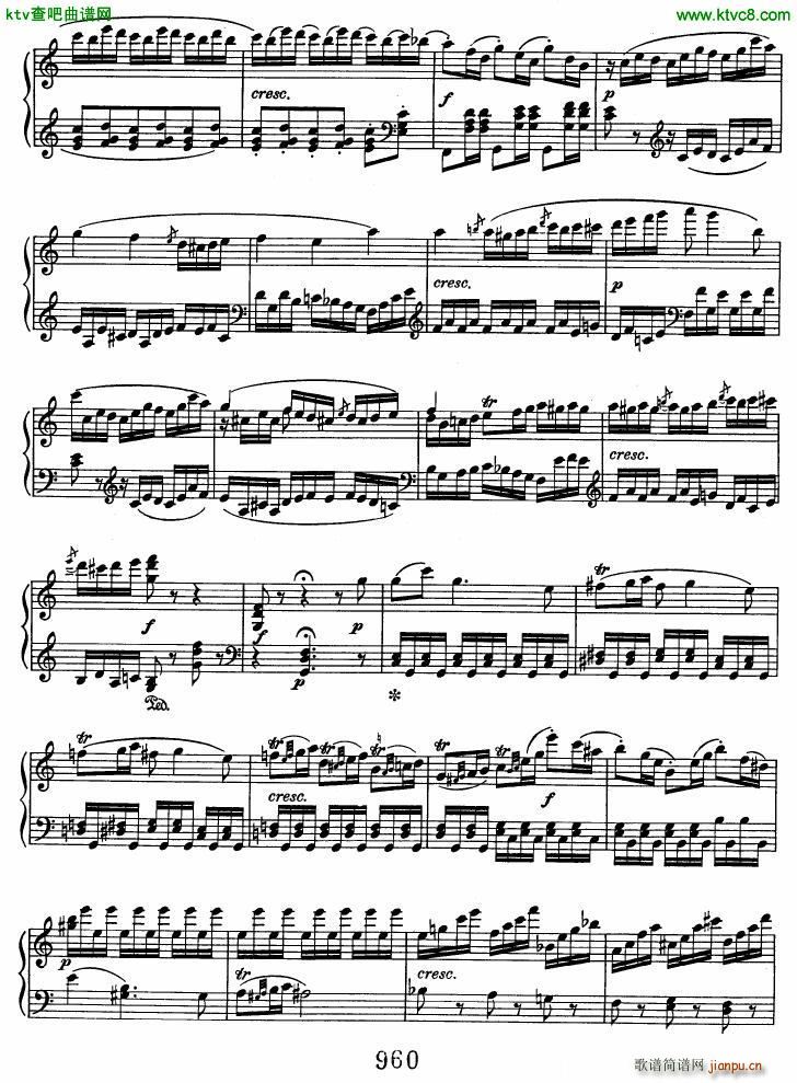 Beethoven op 89 Polonaise in C(V)7