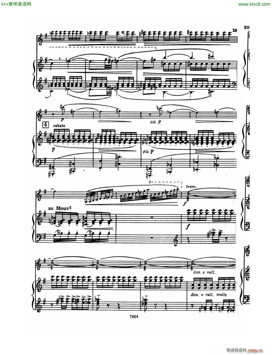 Debussy Violin Sonata Pn(V)18