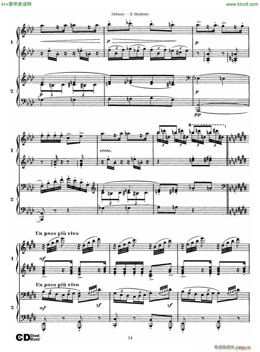 Debussy Printemps II(V)14