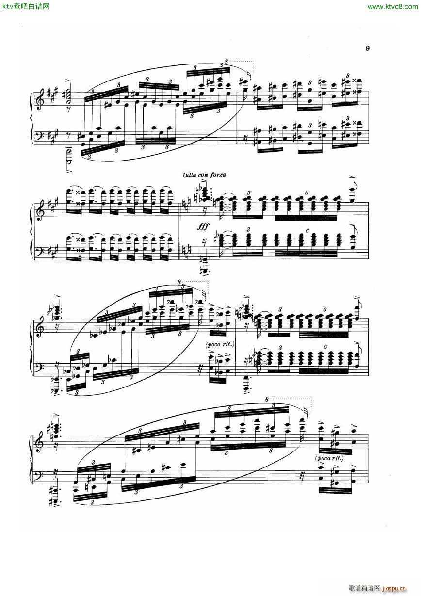 Dohnnyi op 11 Four Rhapsodies(V)25
