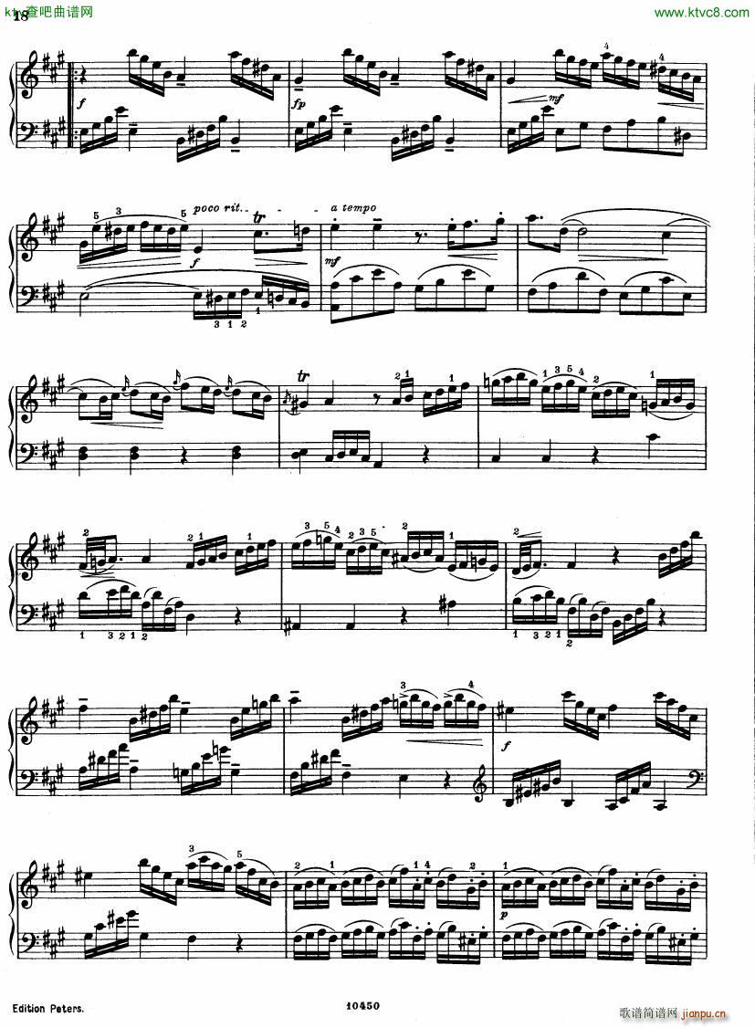 Bach JC op 17 no 5 Sonata(V)3