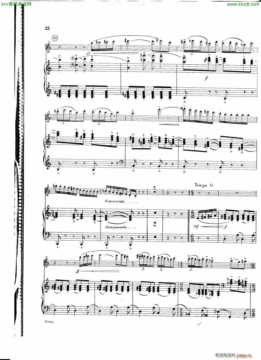 Burton E Flute sonatina score(V)21