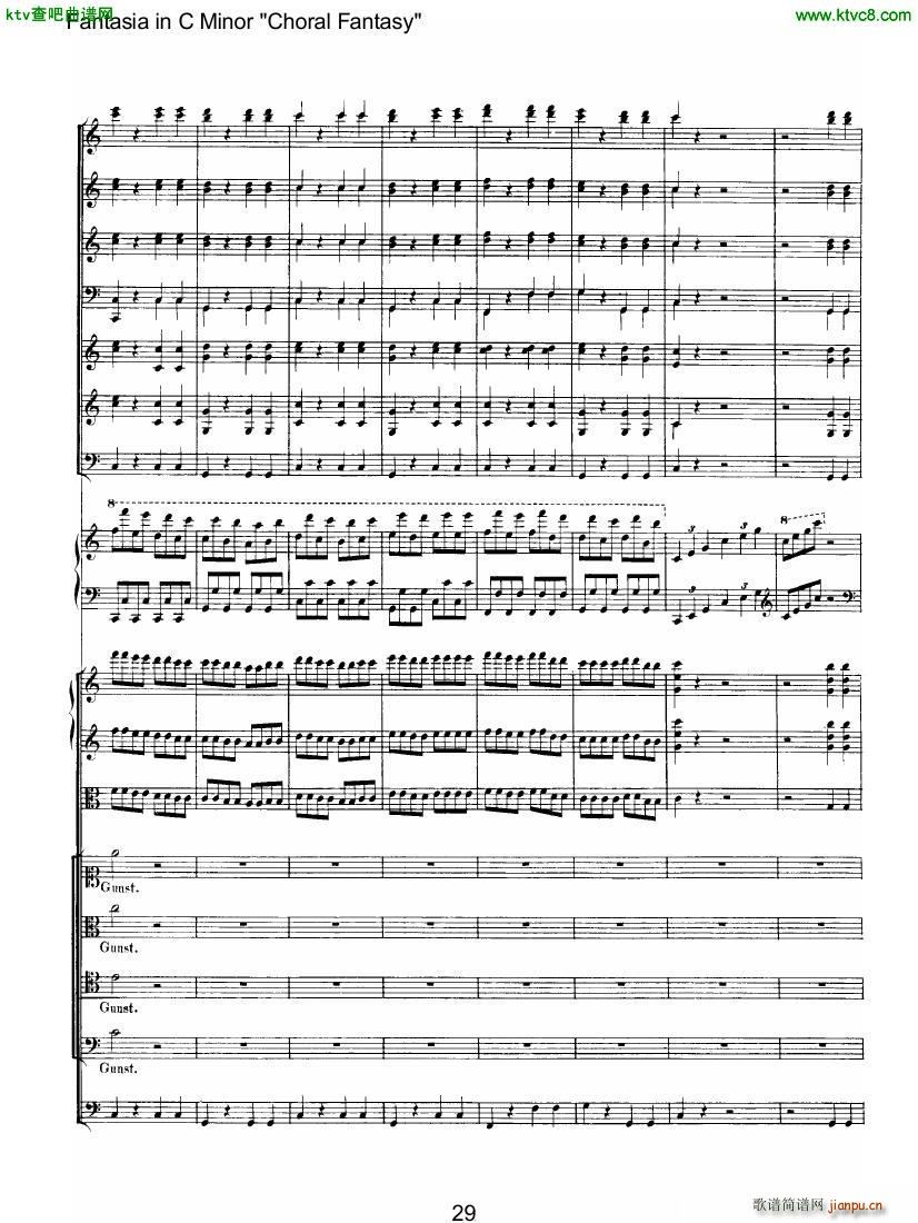 Beethoven op 80 Choral Fantasy (V)14