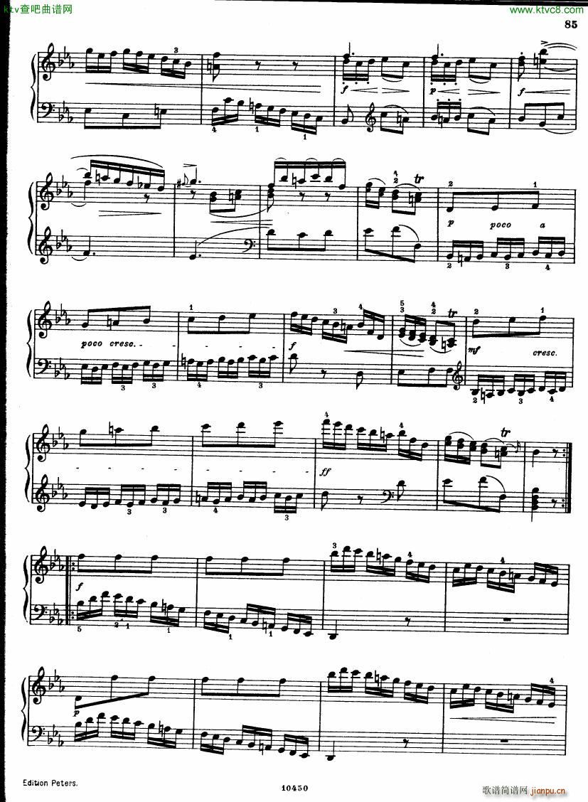 Bach JC op 17 no 3 Sonata(V)8