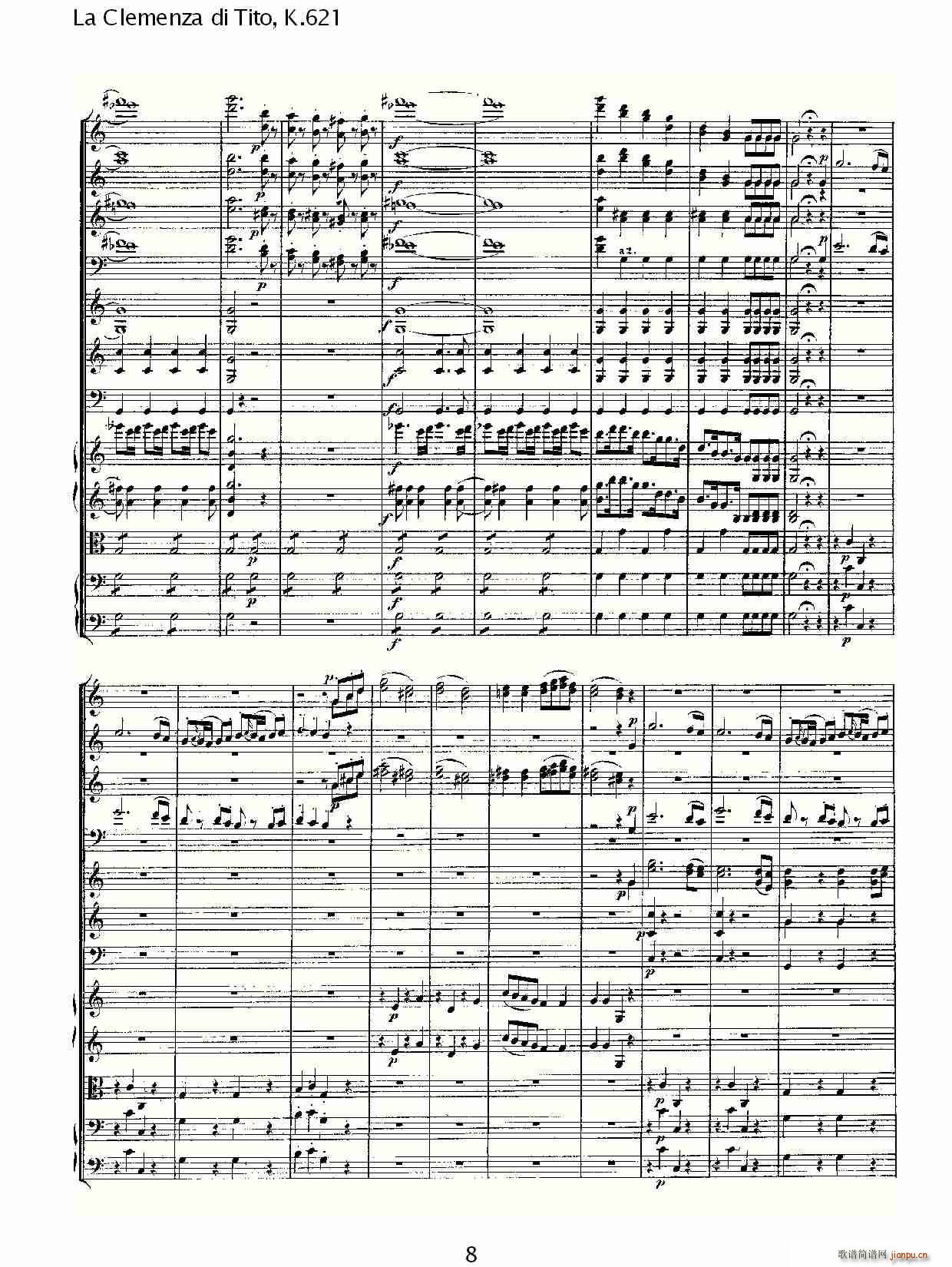 La Clemenza di Tito,K.621(ʮּ)8
