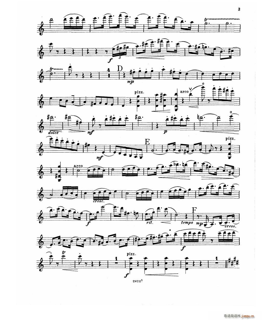 Bowen Humoresque for violin and piano(V)19