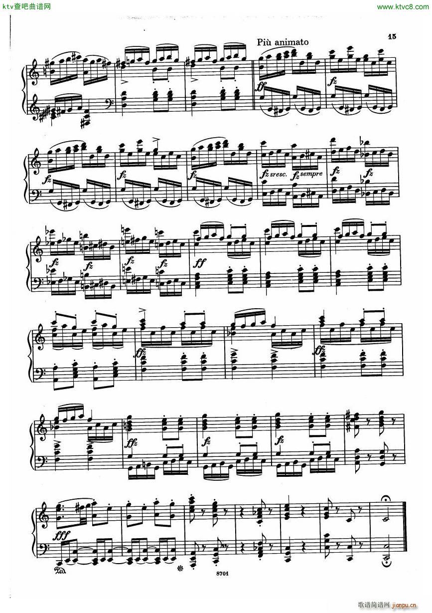 Dvorak Arr Keller Slavonic Dances Op72 Book2(V)14
