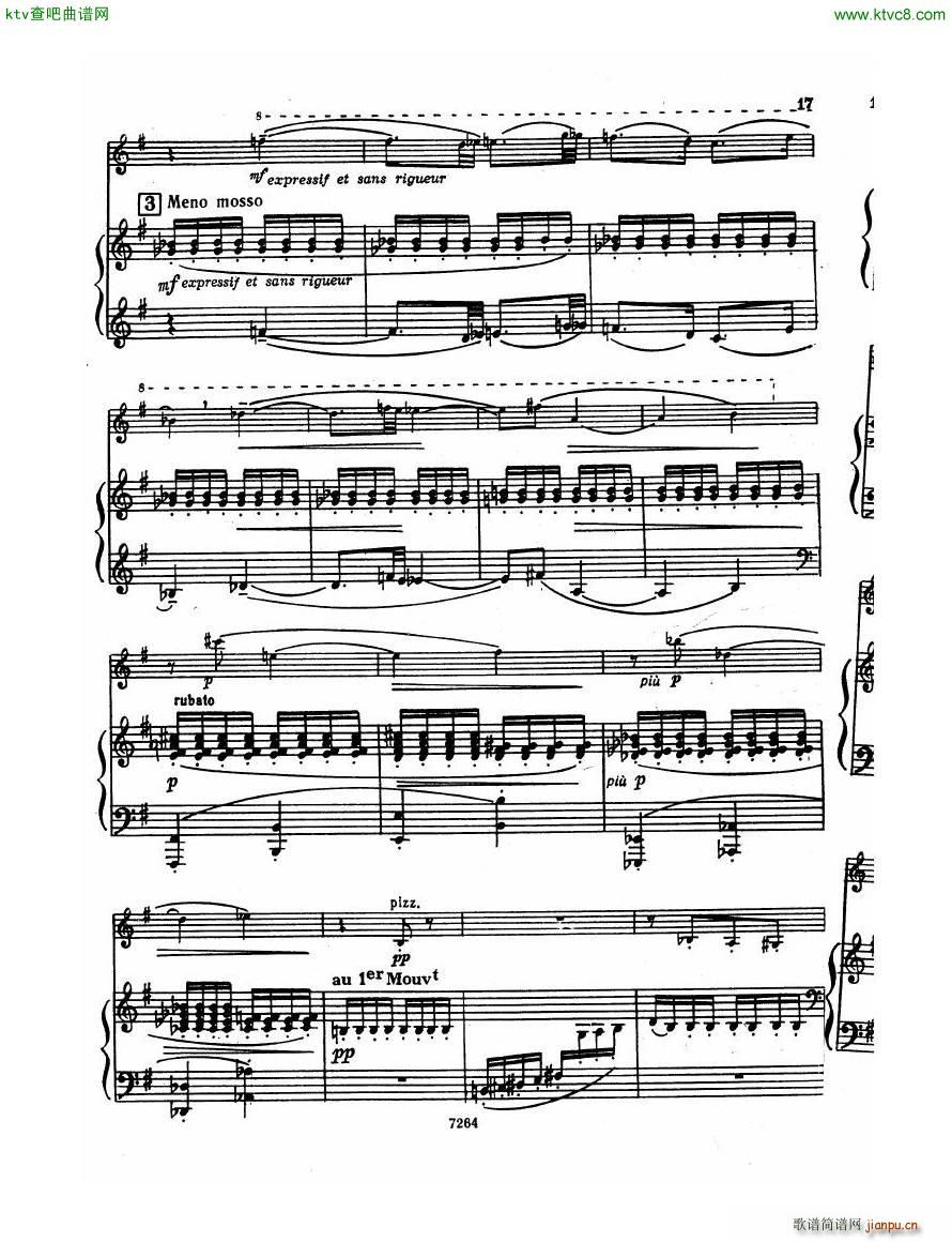 Debussy Violin Sonata Pn(V)16