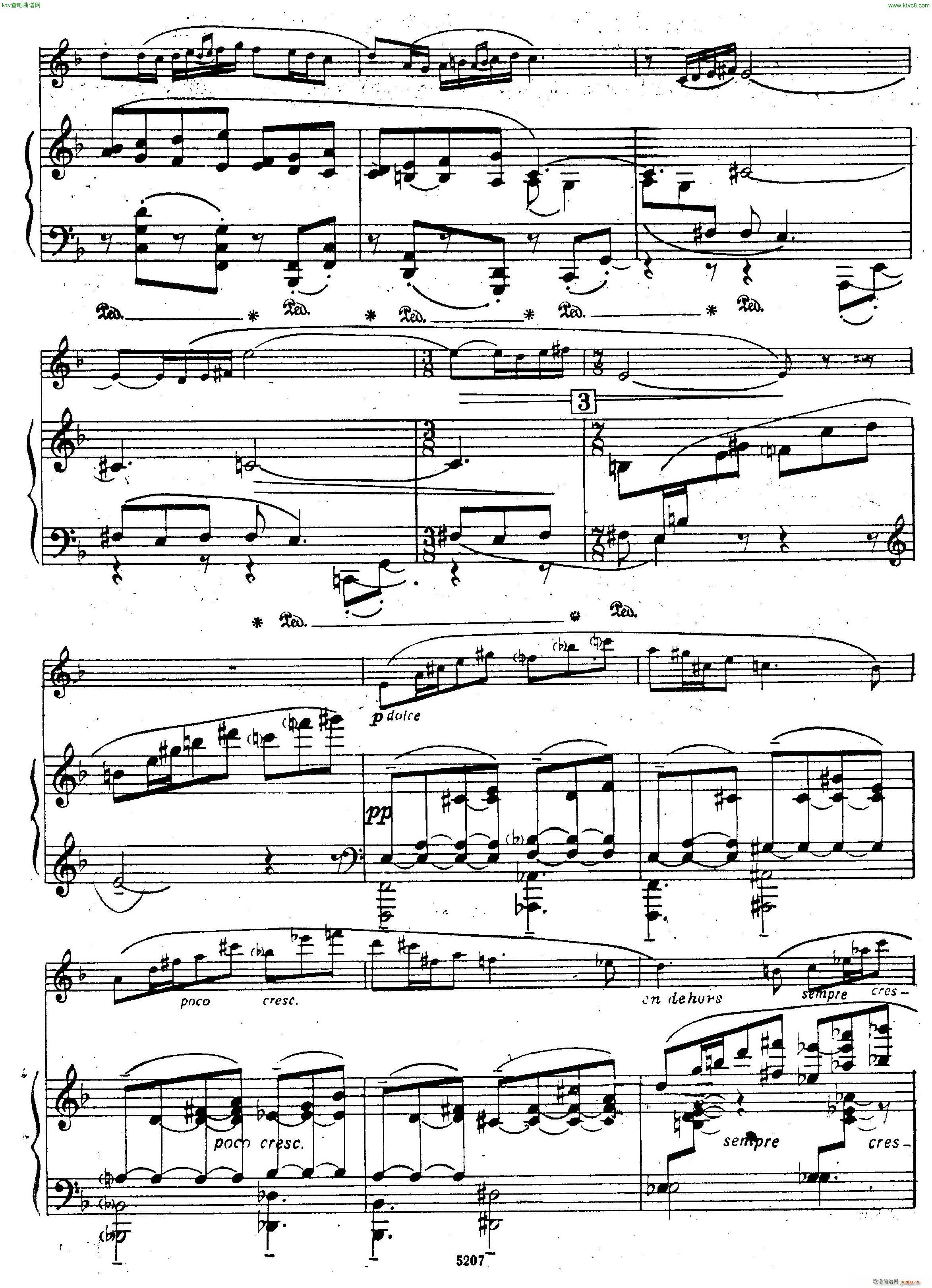 Dutilleux Sonatine for Flute and Piano(V)1