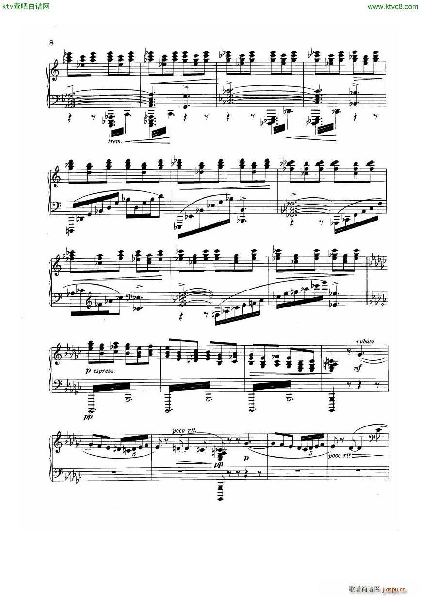 Dohnnyi op 11 Four Rhapsodies(V)46