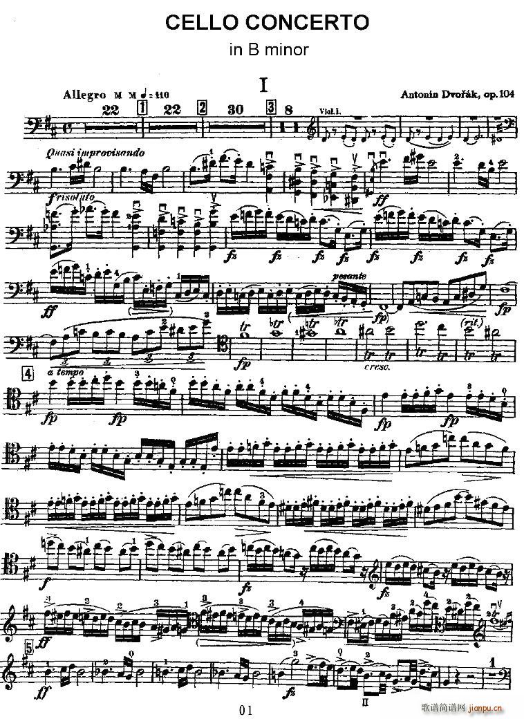 Dvorak - Cello Concerto(V)1